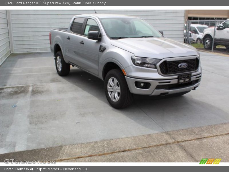 Iconic Silver / Ebony 2020 Ford Ranger XLT SuperCrew 4x4