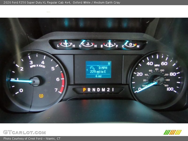  2020 F250 Super Duty XL Regular Cab 4x4 XL Regular Cab 4x4 Gauges