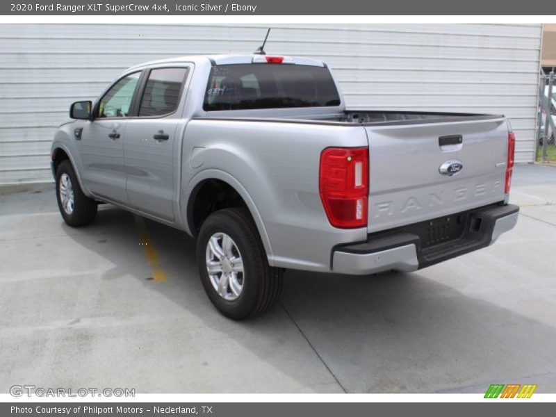 Iconic Silver / Ebony 2020 Ford Ranger XLT SuperCrew 4x4