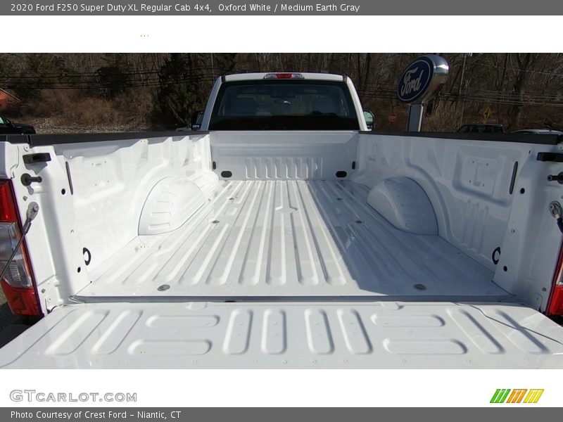 Oxford White / Medium Earth Gray 2020 Ford F250 Super Duty XL Regular Cab 4x4