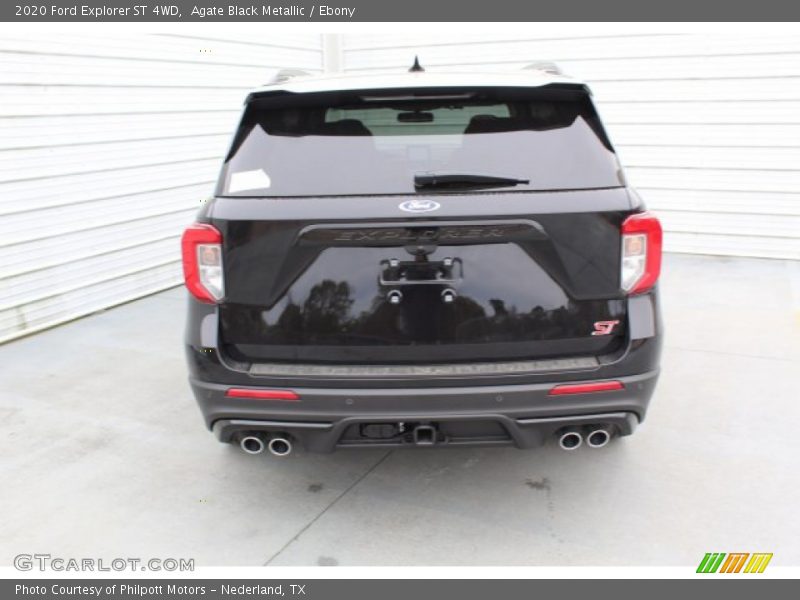 Agate Black Metallic / Ebony 2020 Ford Explorer ST 4WD