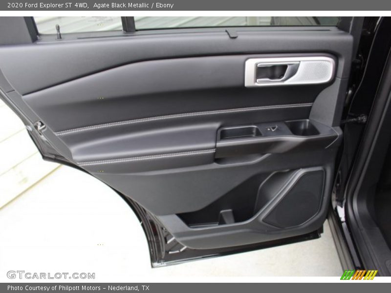 Agate Black Metallic / Ebony 2020 Ford Explorer ST 4WD