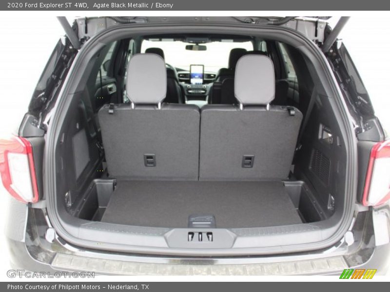 Agate Black Metallic / Ebony 2020 Ford Explorer ST 4WD