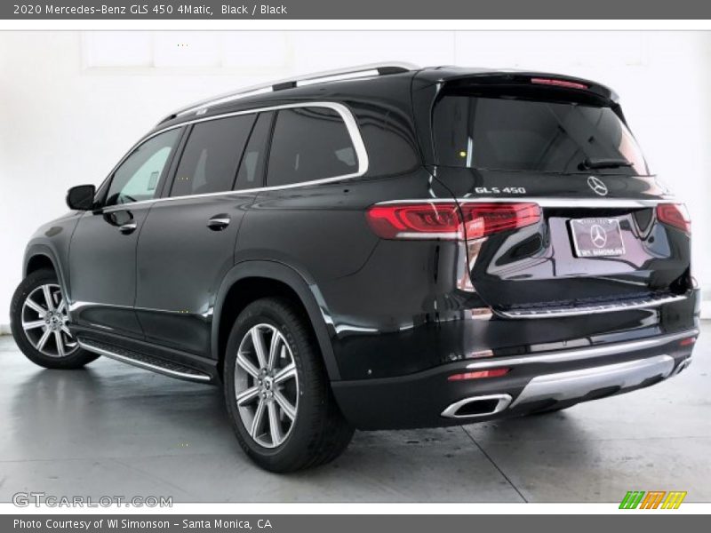 Black / Black 2020 Mercedes-Benz GLS 450 4Matic