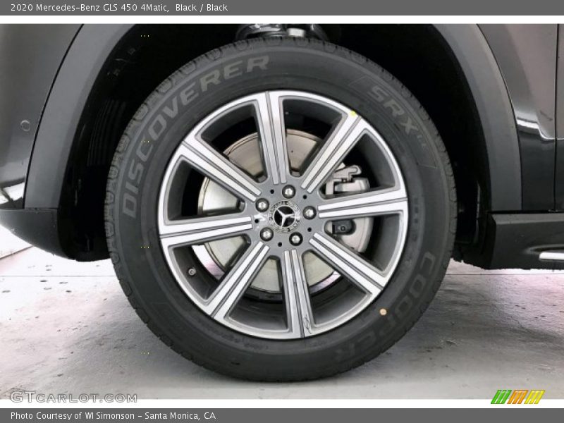 Black / Black 2020 Mercedes-Benz GLS 450 4Matic