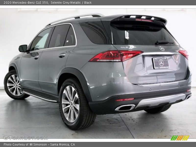 Selenite Grey Metallic / Black 2020 Mercedes-Benz GLE 350