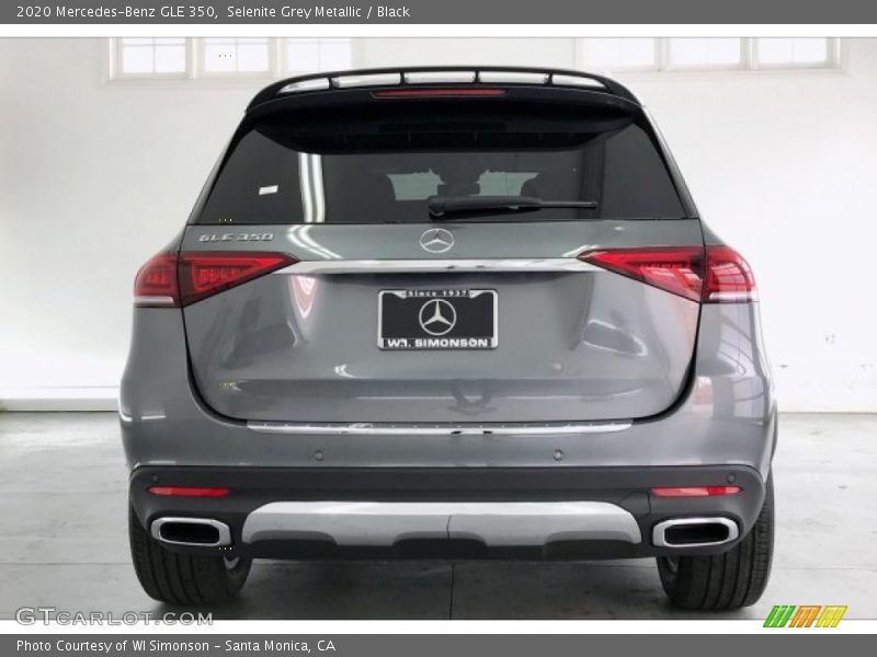 Selenite Grey Metallic / Black 2020 Mercedes-Benz GLE 350