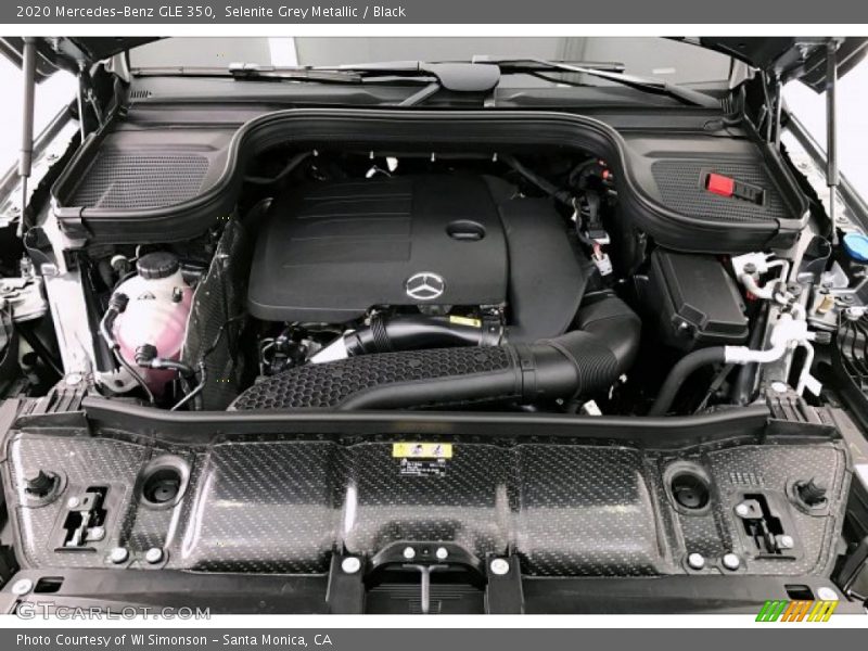 Selenite Grey Metallic / Black 2020 Mercedes-Benz GLE 350