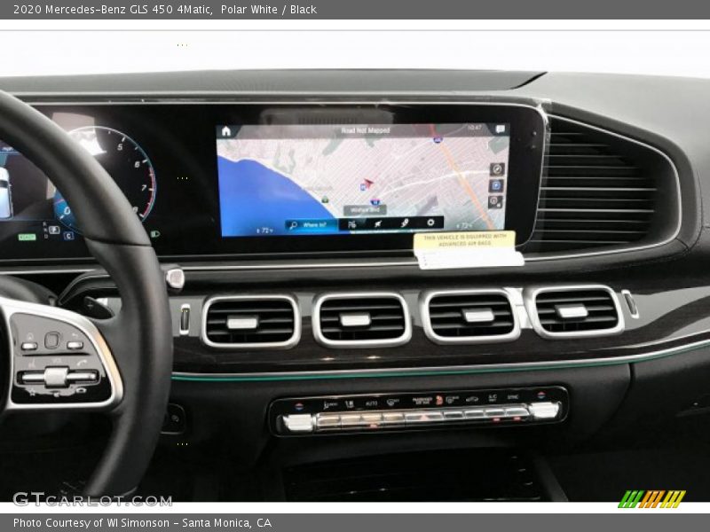 Polar White / Black 2020 Mercedes-Benz GLS 450 4Matic