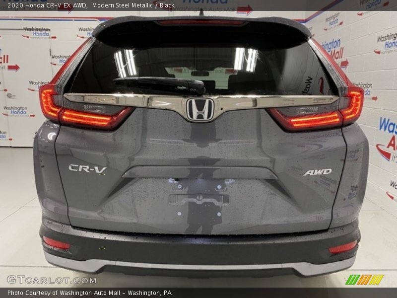 Modern Steel Metallic / Black 2020 Honda CR-V EX AWD