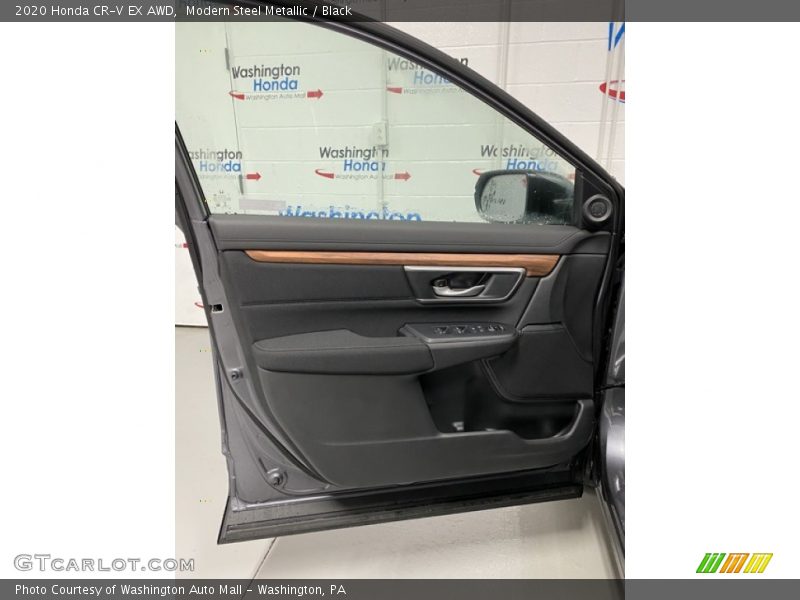 Modern Steel Metallic / Black 2020 Honda CR-V EX AWD