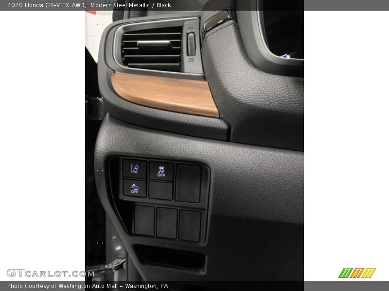 Modern Steel Metallic / Black 2020 Honda CR-V EX AWD