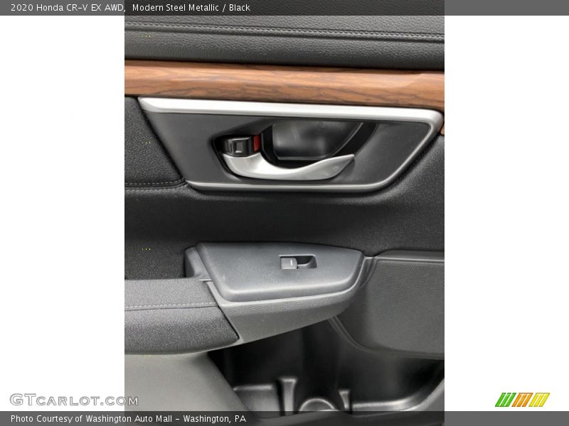 Modern Steel Metallic / Black 2020 Honda CR-V EX AWD