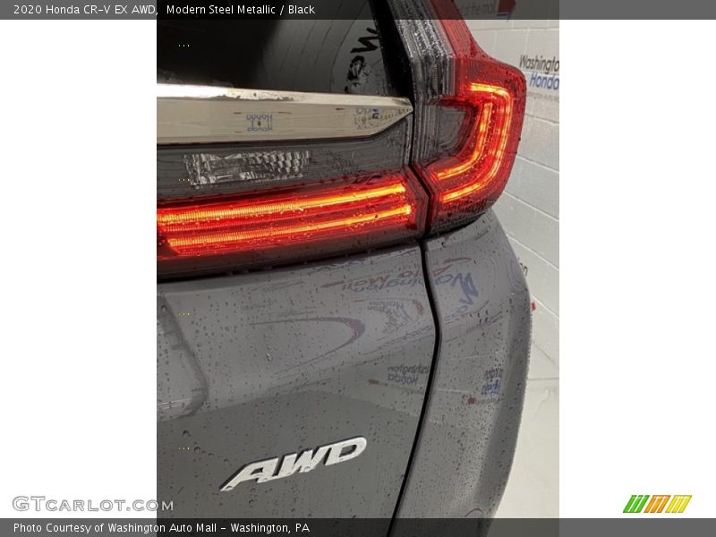Modern Steel Metallic / Black 2020 Honda CR-V EX AWD