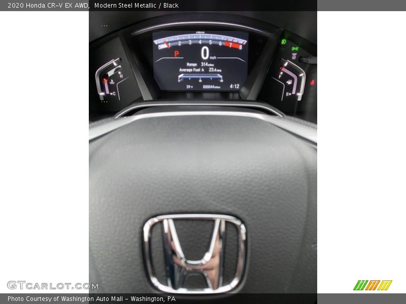 Modern Steel Metallic / Black 2020 Honda CR-V EX AWD