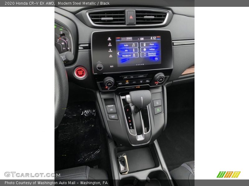 Modern Steel Metallic / Black 2020 Honda CR-V EX AWD