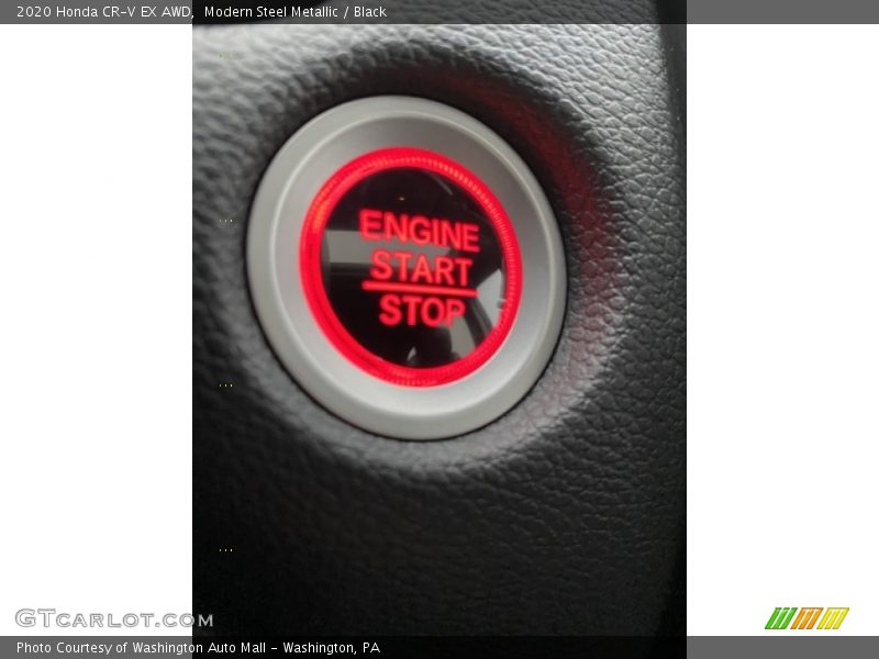 Modern Steel Metallic / Black 2020 Honda CR-V EX AWD