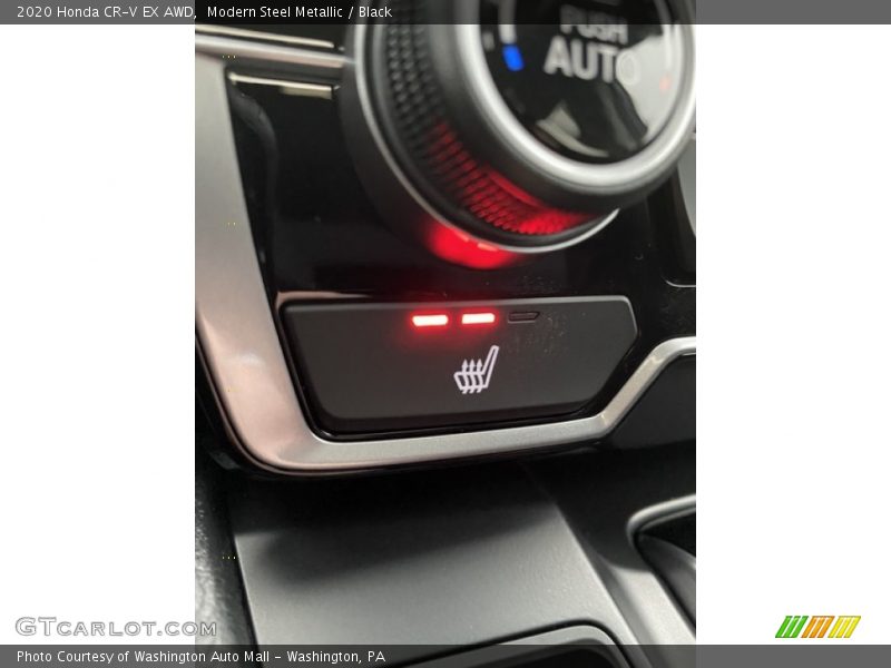 Modern Steel Metallic / Black 2020 Honda CR-V EX AWD