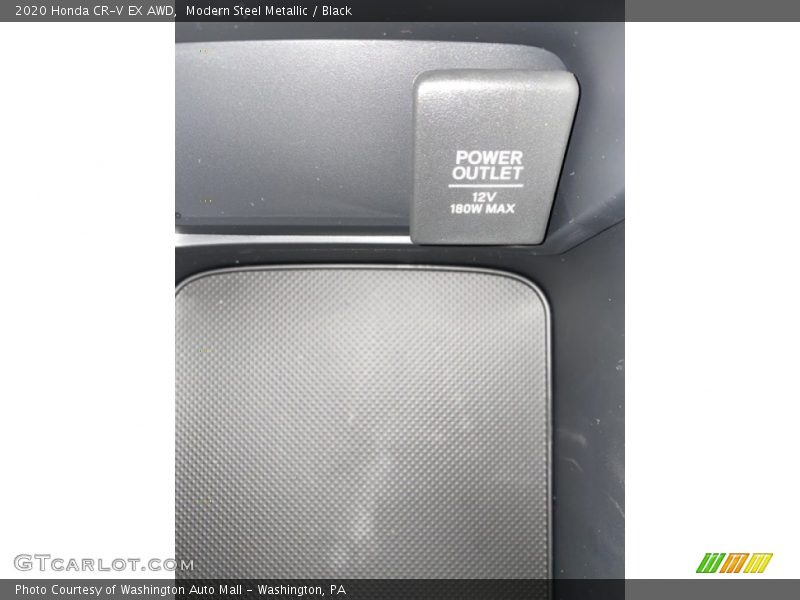 Modern Steel Metallic / Black 2020 Honda CR-V EX AWD