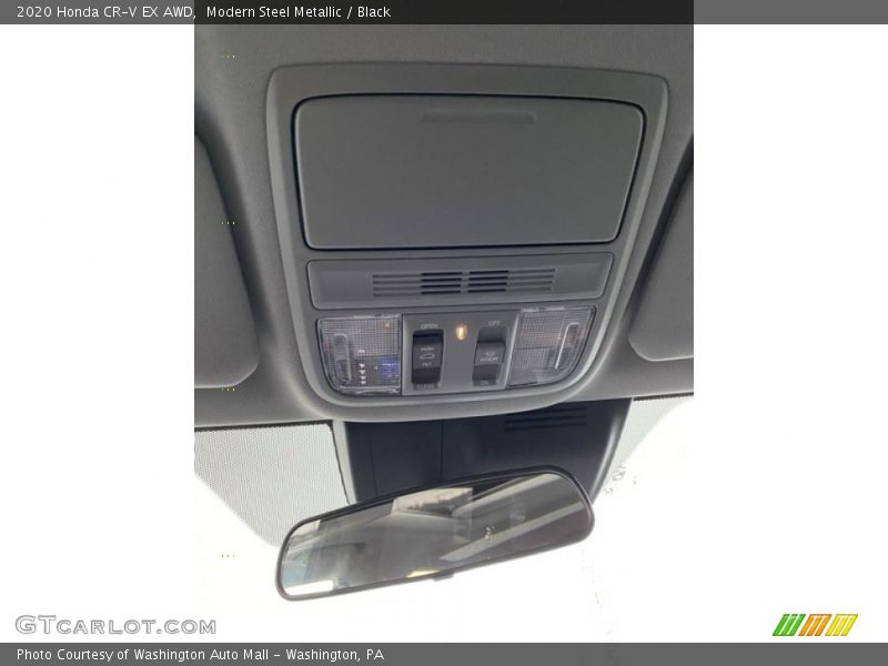 Modern Steel Metallic / Black 2020 Honda CR-V EX AWD