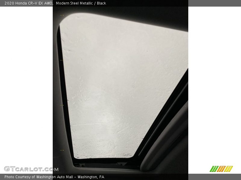 Modern Steel Metallic / Black 2020 Honda CR-V EX AWD