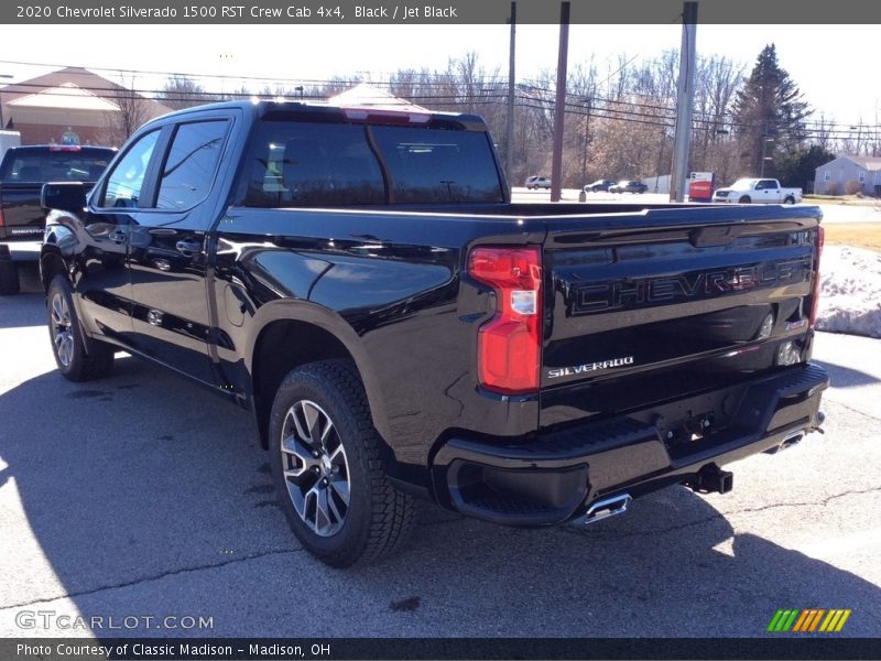 Black / Jet Black 2020 Chevrolet Silverado 1500 RST Crew Cab 4x4