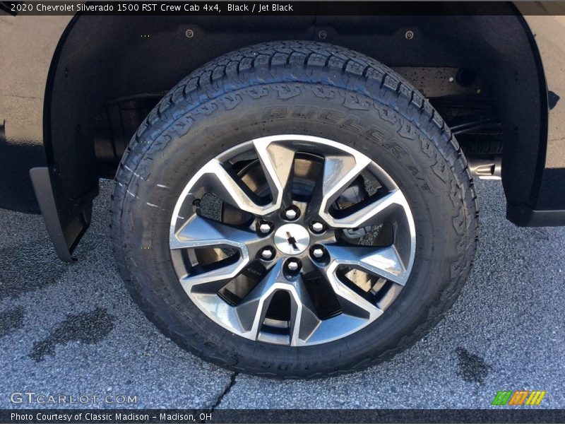 Black / Jet Black 2020 Chevrolet Silverado 1500 RST Crew Cab 4x4