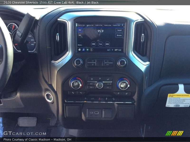 Black / Jet Black 2020 Chevrolet Silverado 1500 RST Crew Cab 4x4