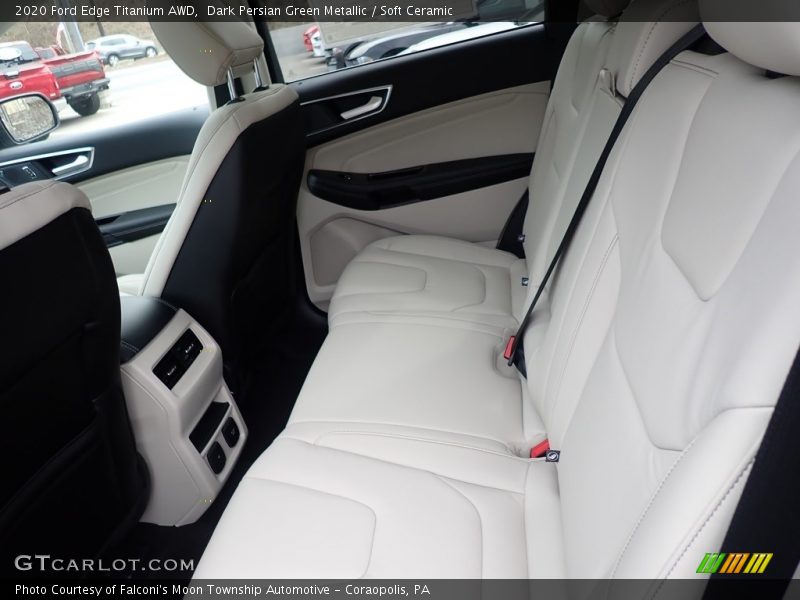 Rear Seat of 2020 Edge Titanium AWD