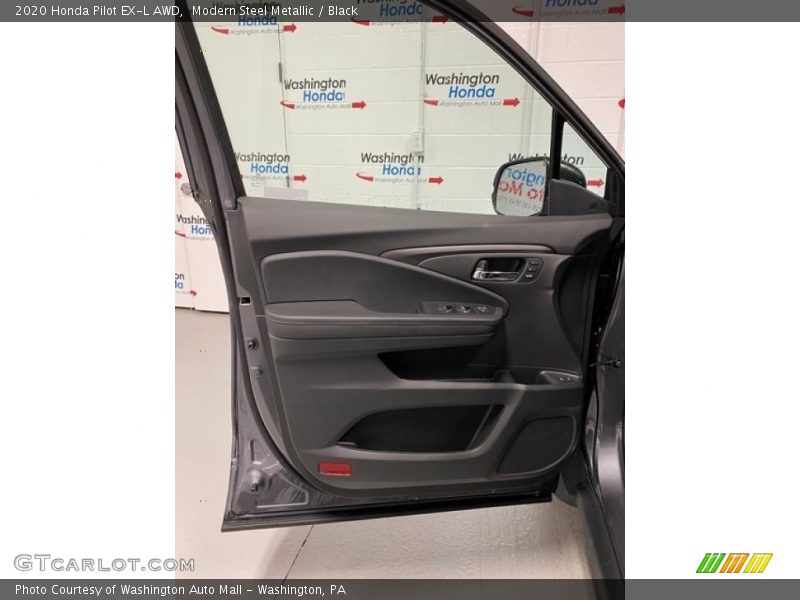 Modern Steel Metallic / Black 2020 Honda Pilot EX-L AWD