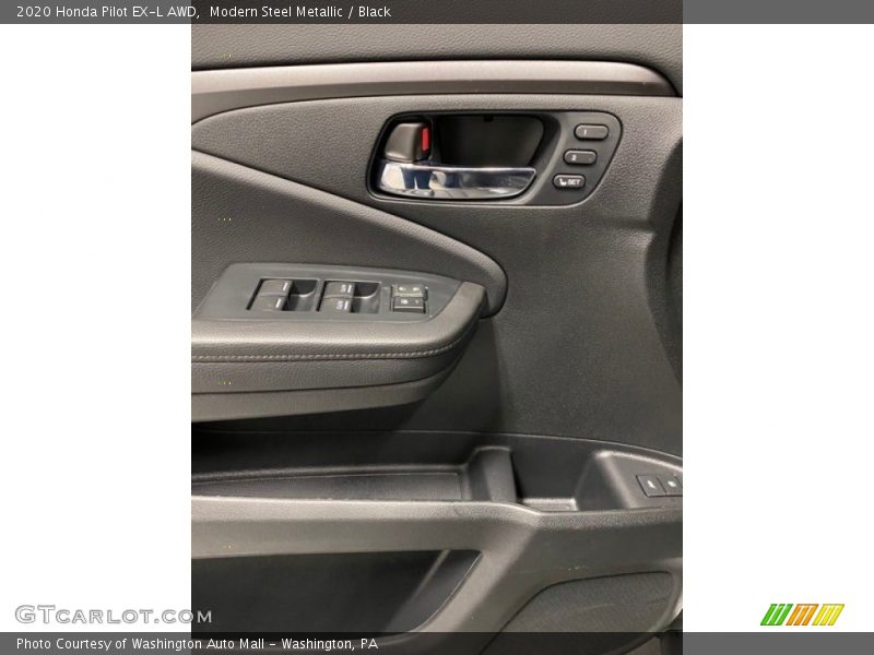 Modern Steel Metallic / Black 2020 Honda Pilot EX-L AWD