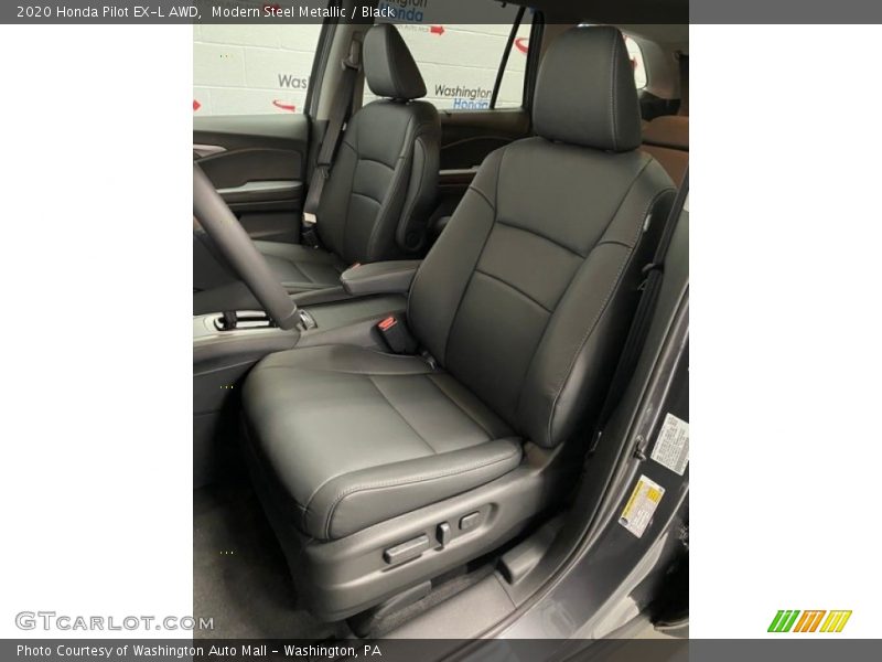 Modern Steel Metallic / Black 2020 Honda Pilot EX-L AWD