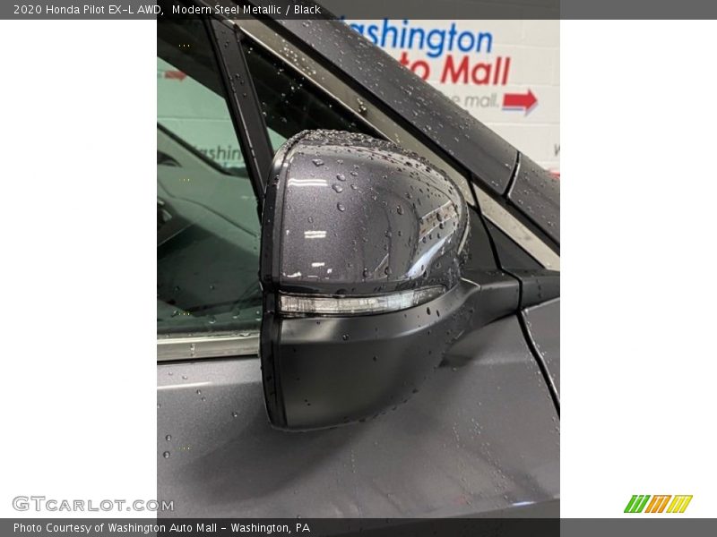 Modern Steel Metallic / Black 2020 Honda Pilot EX-L AWD
