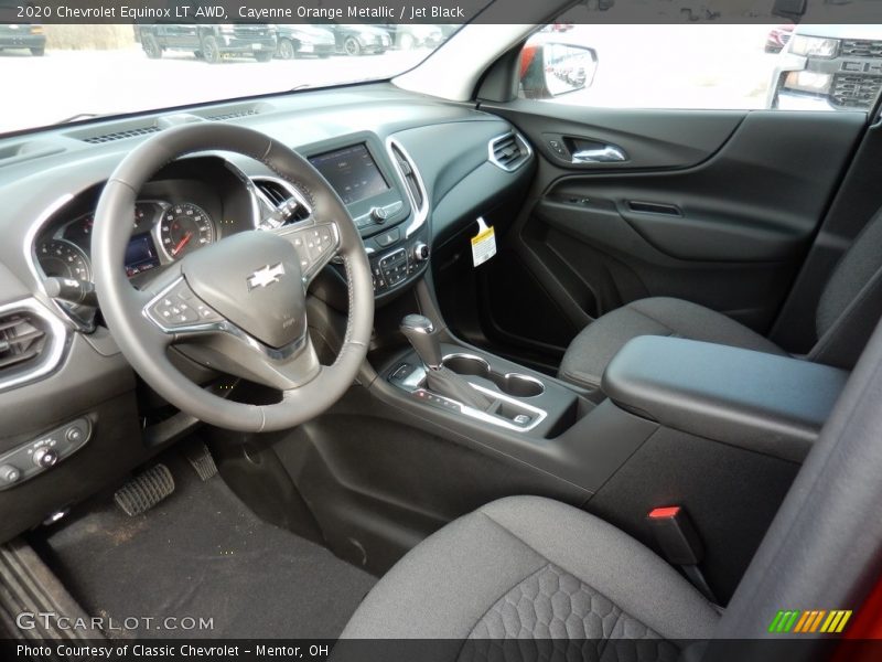 Cayenne Orange Metallic / Jet Black 2020 Chevrolet Equinox LT AWD
