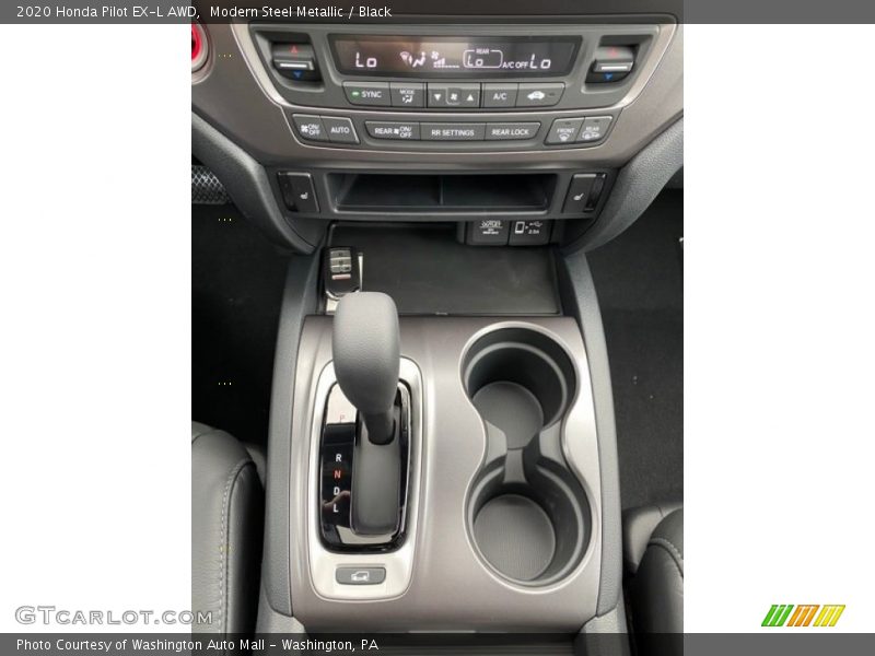 Modern Steel Metallic / Black 2020 Honda Pilot EX-L AWD