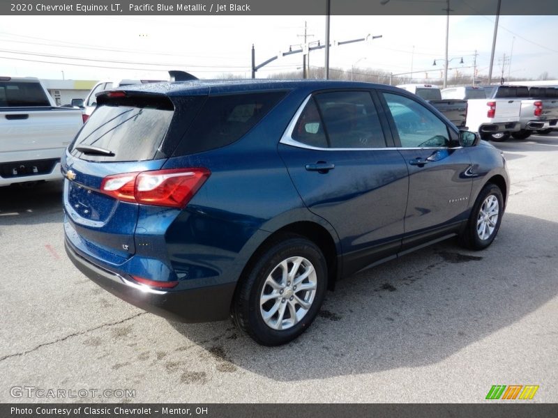 Pacific Blue Metallic / Jet Black 2020 Chevrolet Equinox LT