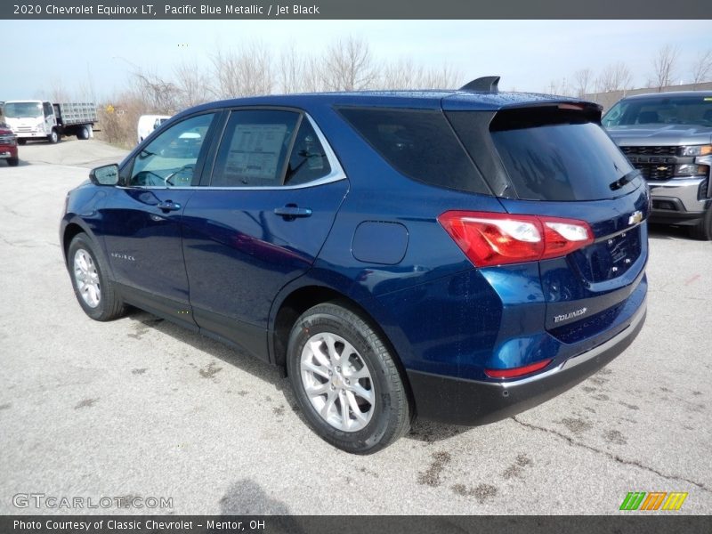Pacific Blue Metallic / Jet Black 2020 Chevrolet Equinox LT