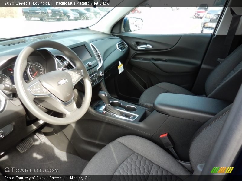 Pacific Blue Metallic / Jet Black 2020 Chevrolet Equinox LT