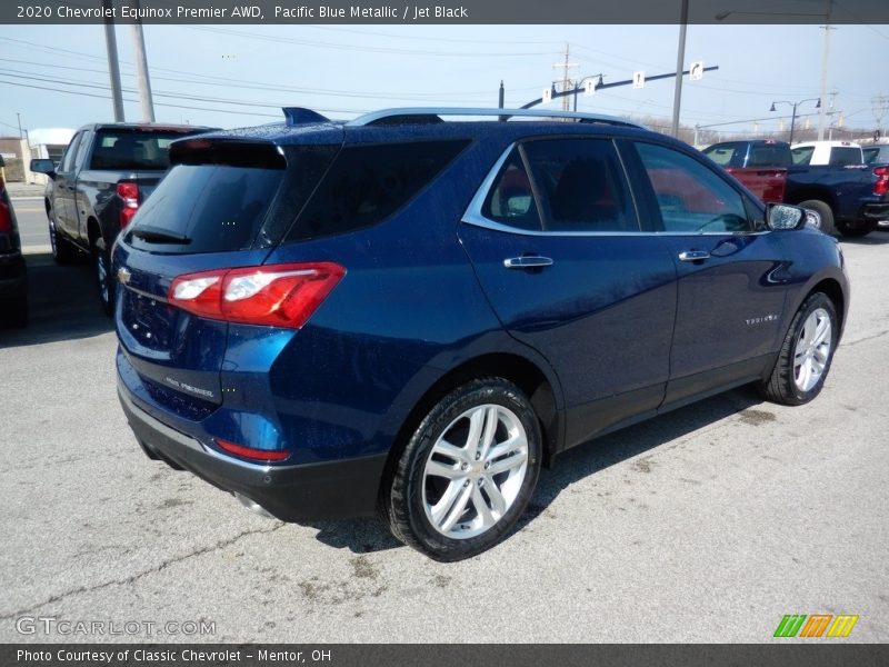 Pacific Blue Metallic / Jet Black 2020 Chevrolet Equinox Premier AWD