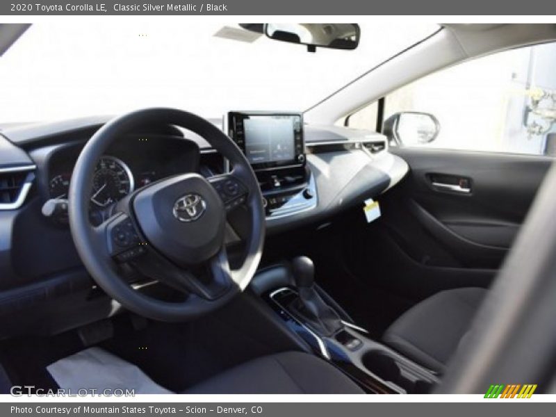 Classic Silver Metallic / Black 2020 Toyota Corolla LE