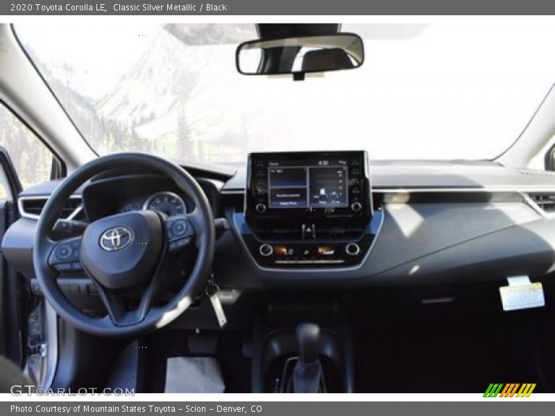 Classic Silver Metallic / Black 2020 Toyota Corolla LE
