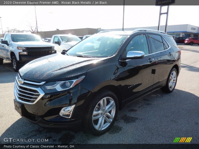 Mosaic Black Metallic / Jet Black 2020 Chevrolet Equinox Premier AWD