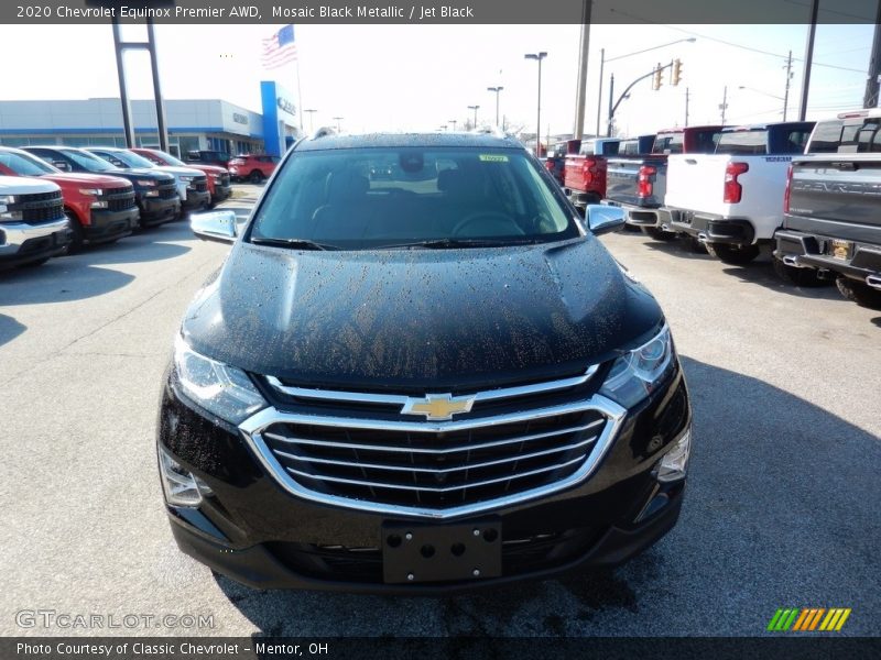 Mosaic Black Metallic / Jet Black 2020 Chevrolet Equinox Premier AWD