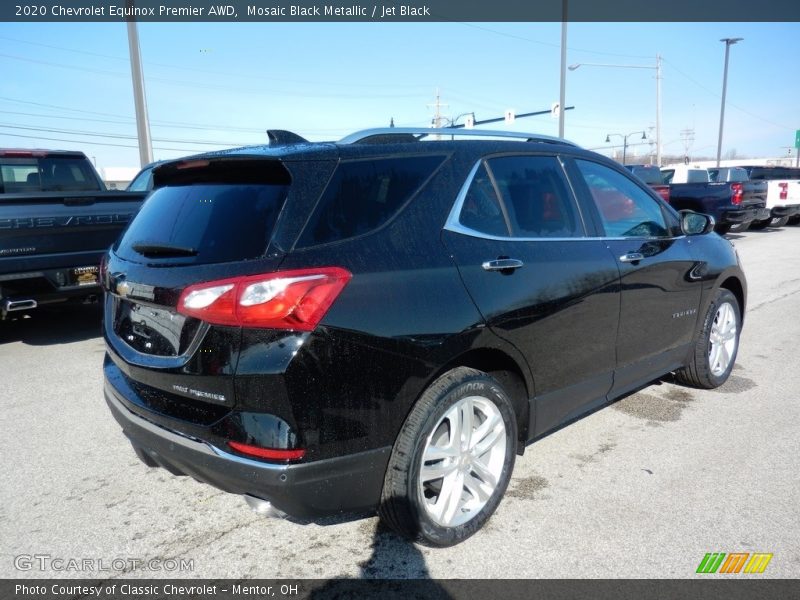 Mosaic Black Metallic / Jet Black 2020 Chevrolet Equinox Premier AWD