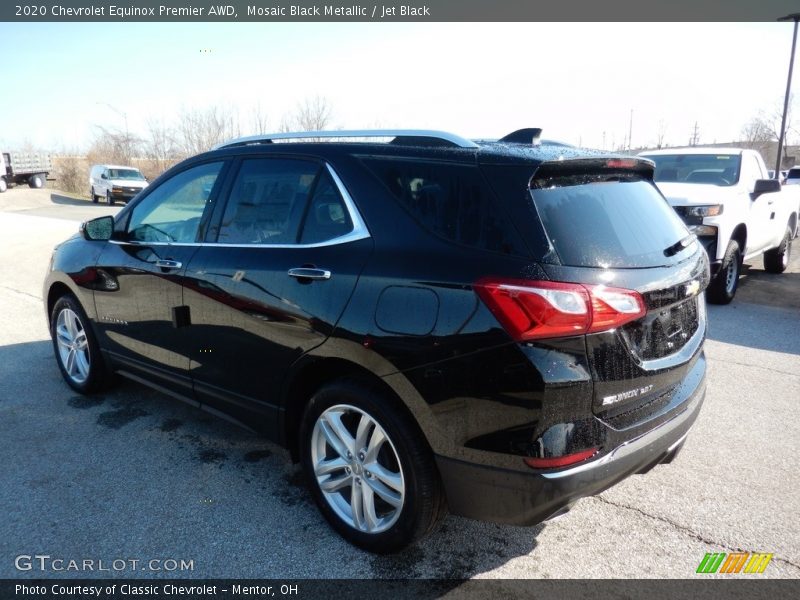 Mosaic Black Metallic / Jet Black 2020 Chevrolet Equinox Premier AWD