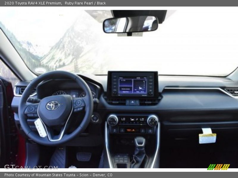 Ruby Flare Pearl / Black 2020 Toyota RAV4 XLE Premium