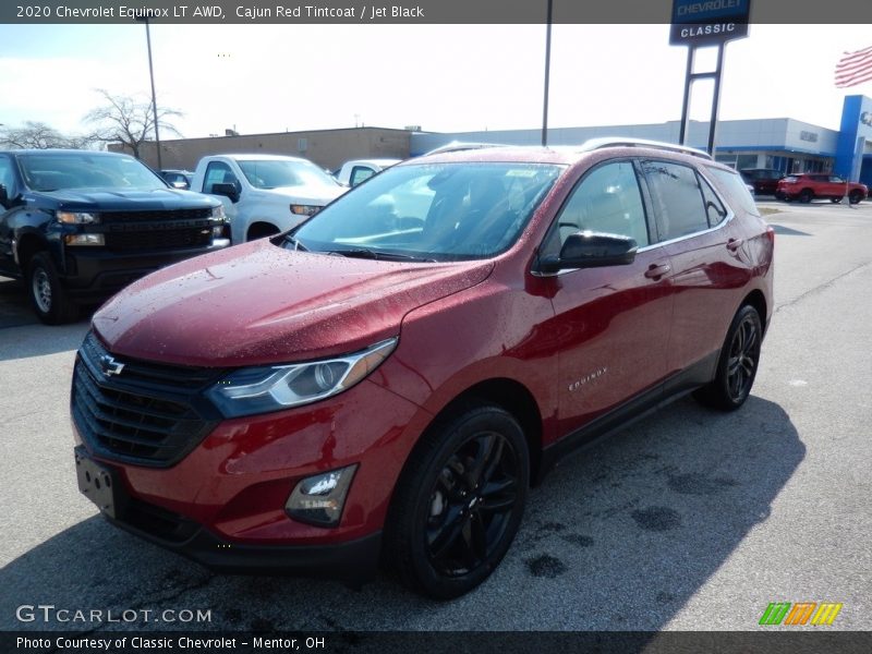 Cajun Red Tintcoat / Jet Black 2020 Chevrolet Equinox LT AWD