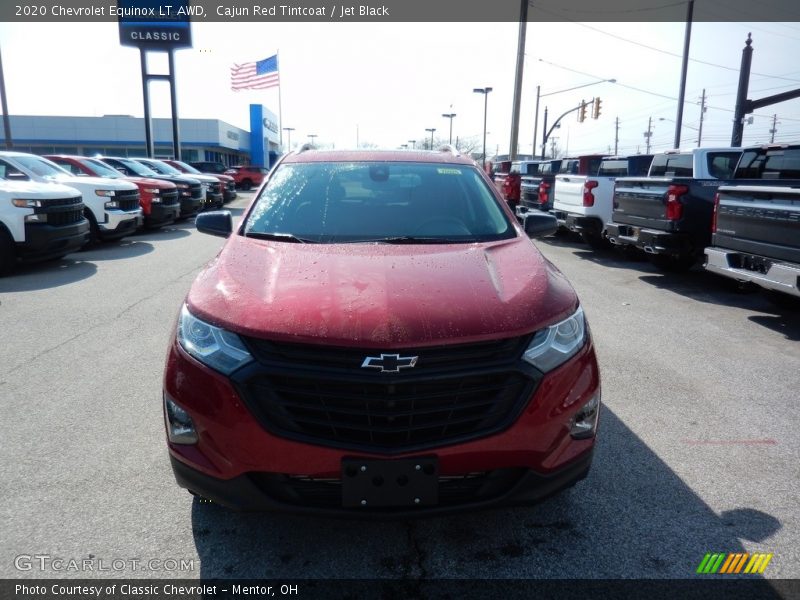 Cajun Red Tintcoat / Jet Black 2020 Chevrolet Equinox LT AWD