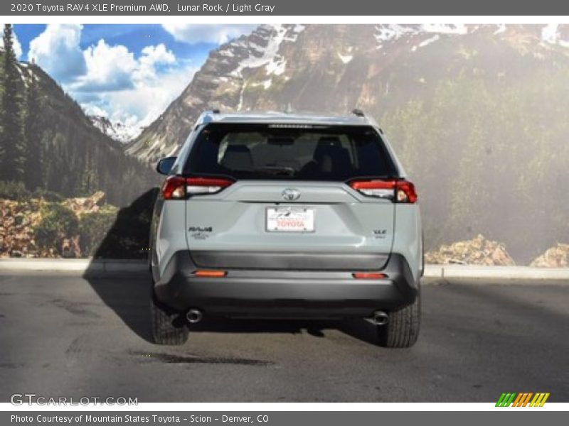 Lunar Rock / Light Gray 2020 Toyota RAV4 XLE Premium AWD
