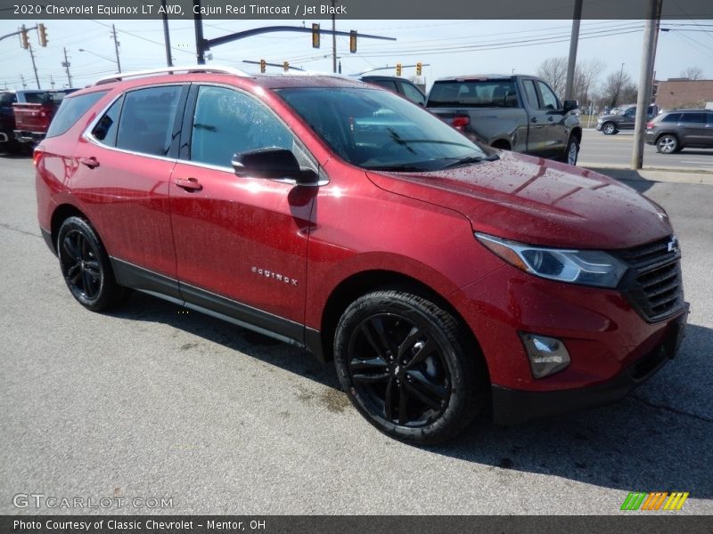 Cajun Red Tintcoat / Jet Black 2020 Chevrolet Equinox LT AWD